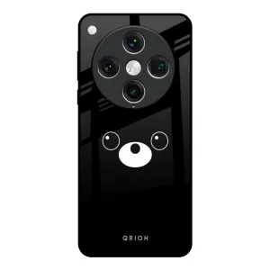 Cute Bear Glass Case for Oppo Find x8 Pro Sporty Appeal Reusable Material