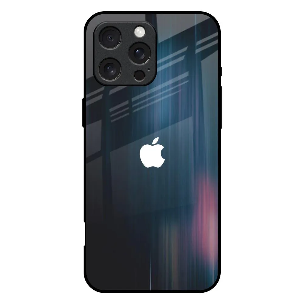 Dark Aesthetic Glass Case for iPhone 16 Pro Max Comfort Design