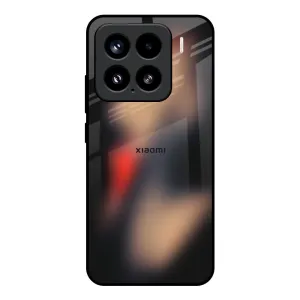 Textured Grip Stylish grip Dark Gradient Glass Case for Mi 15 5G