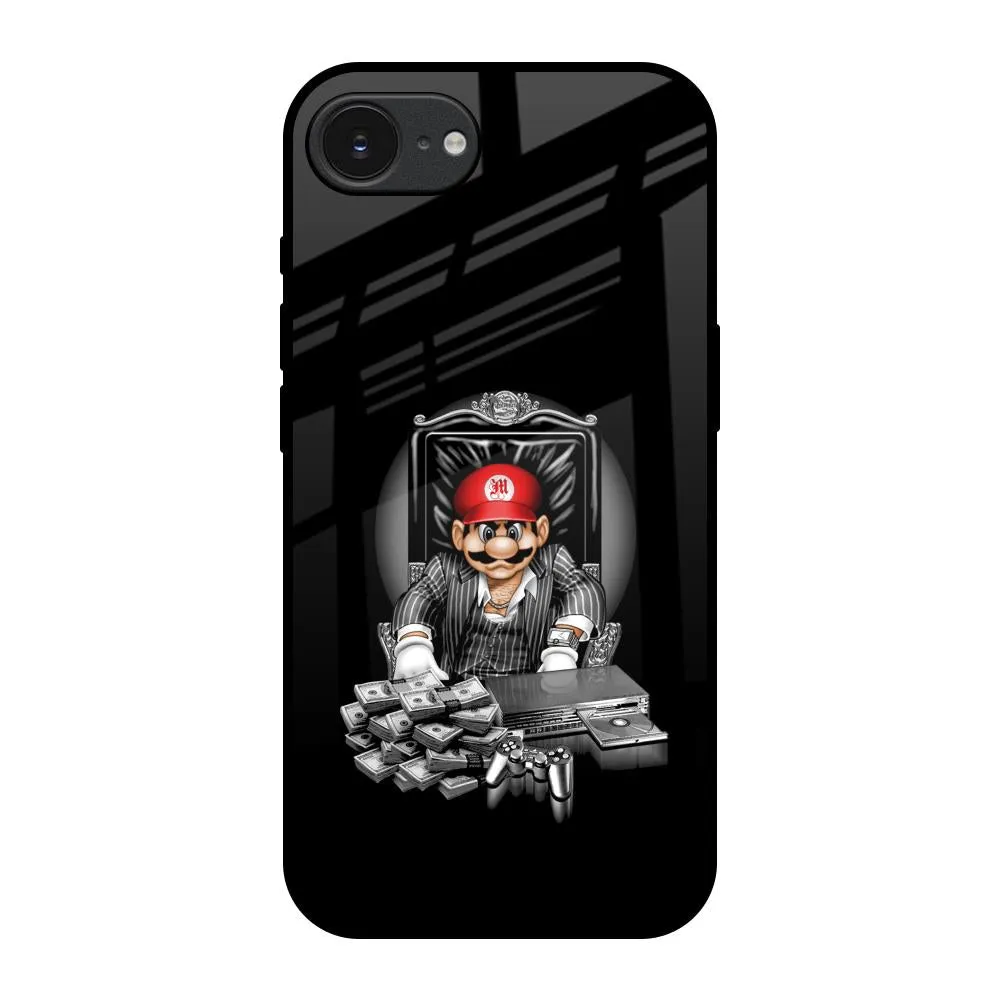 Premium Shield Dark Secret Glass Case for Apple iPhone 16e