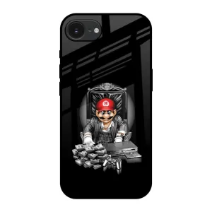 Premium Shield Dark Secret Glass Case for Apple iPhone 16e