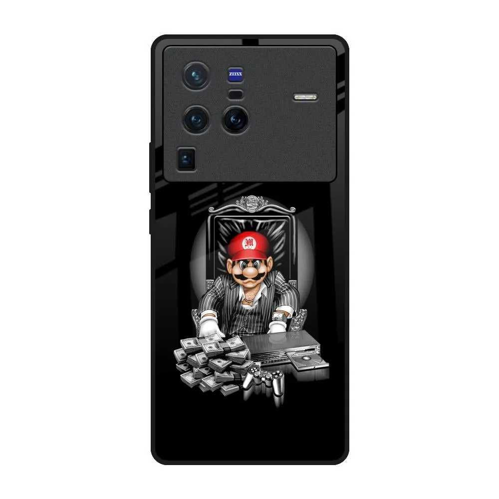 Dark Secret Glass Case for Vivo X80 Pro 5G Water Resistant