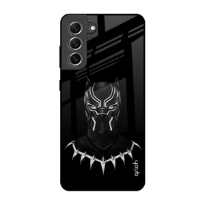 Dark Superhero Glass Case for Samsung Galaxy S21 FE 5G Protective Fit