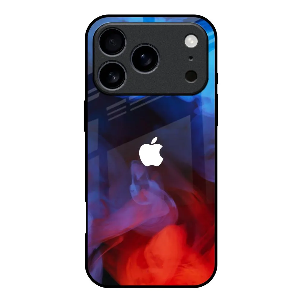 Hybrid Build Sporty Appeal Dim Smoke Glass Case for iPhone 17 Pro