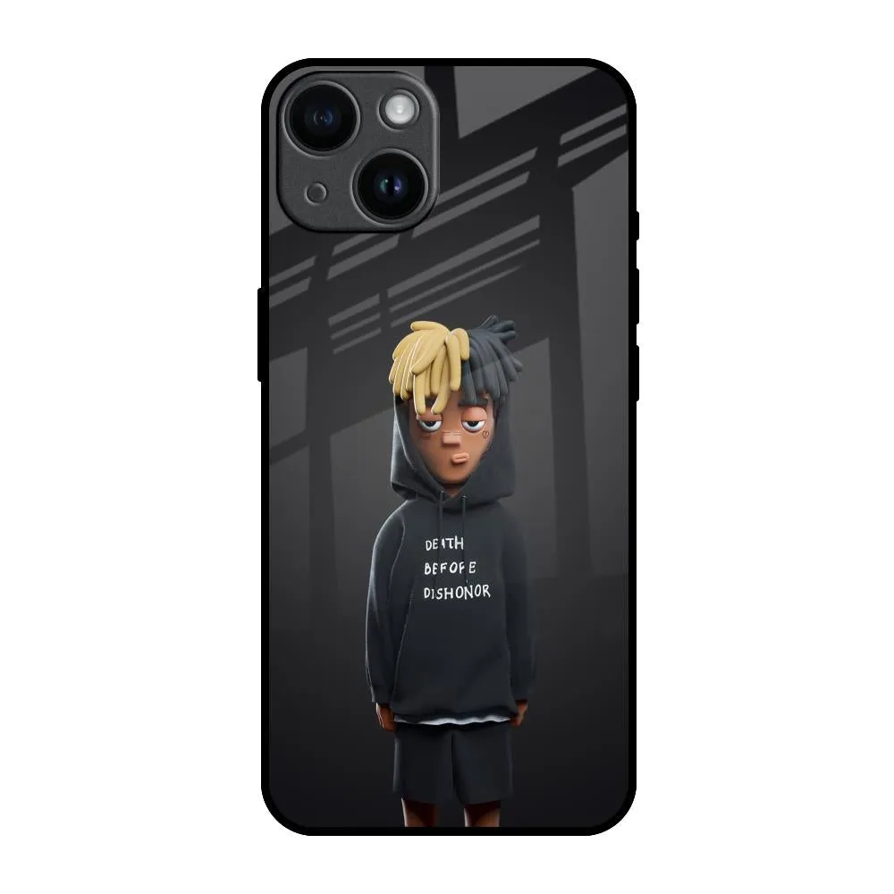 Hybrid Finish Dishonor Glass Case for iPhone 14