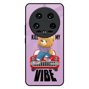 Outdoor Design Luxury Texture Design Don't Kill My Vibe Glass Case for Mi 14 Ultra 5G