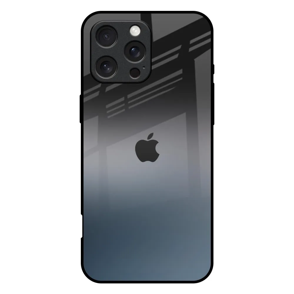 Practical Accessory Dramatic Grey Glass Case for iPhone 16 Pro Max