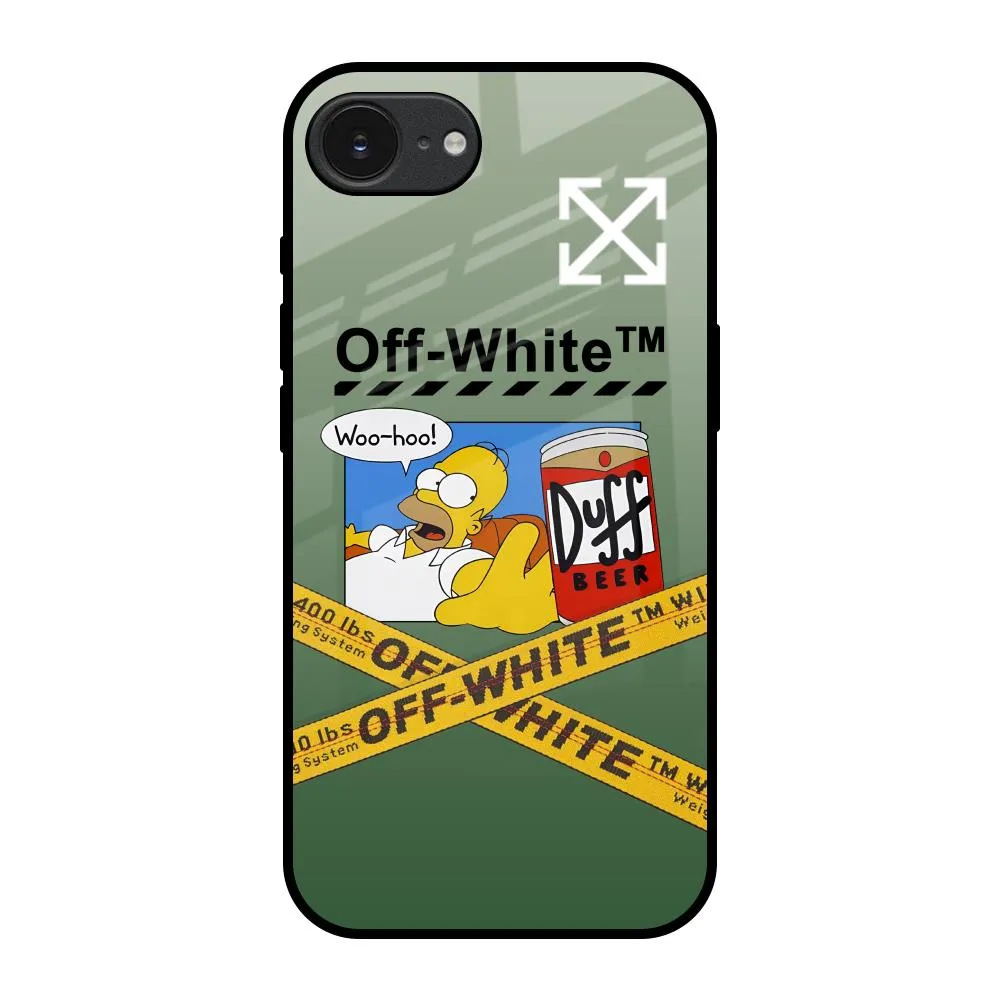 Duff Beer Glass Case for Apple iPhone 16e Strong Shell