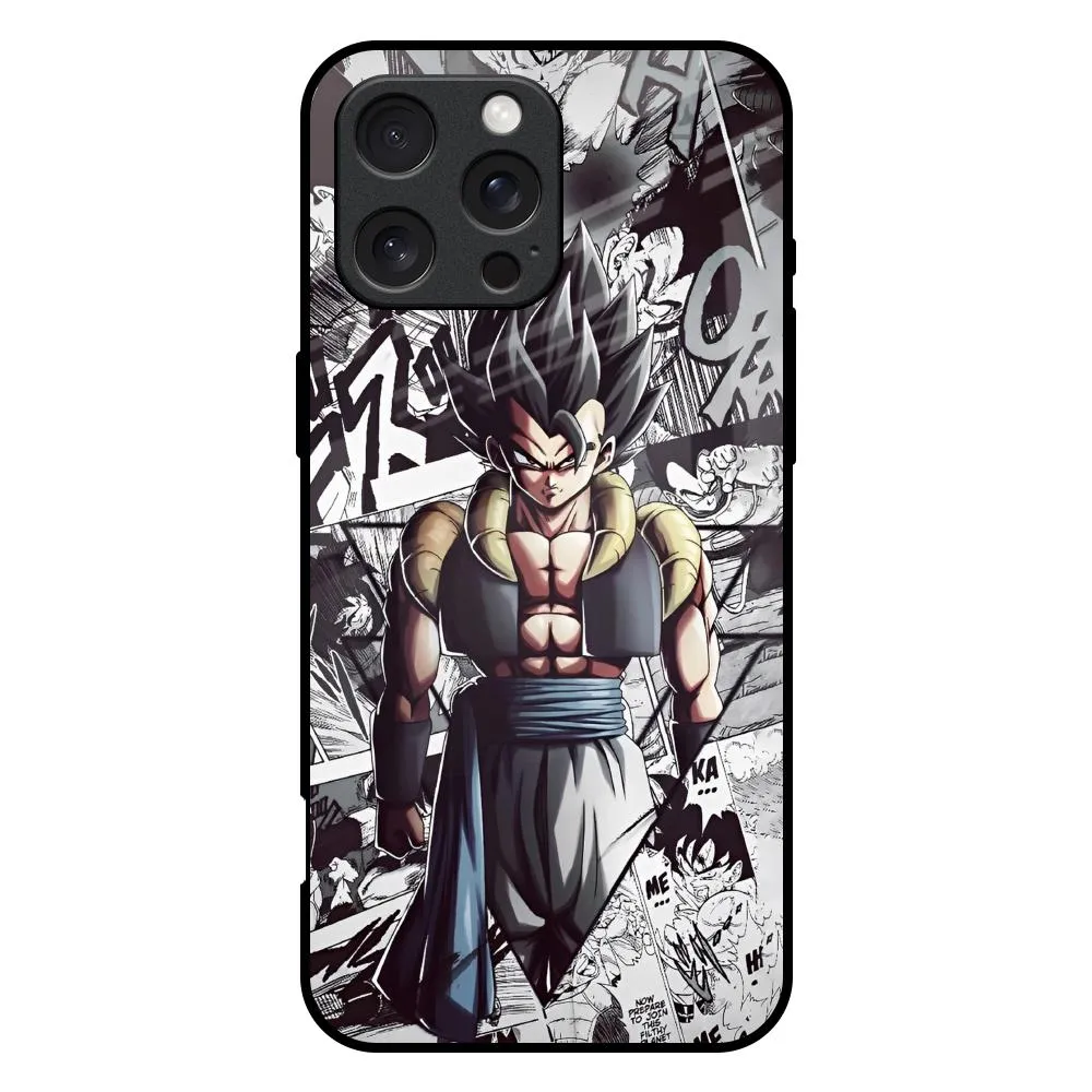 Protective Pattern Dragon Anime Art Glass Case for iPhone 16 Pro Max