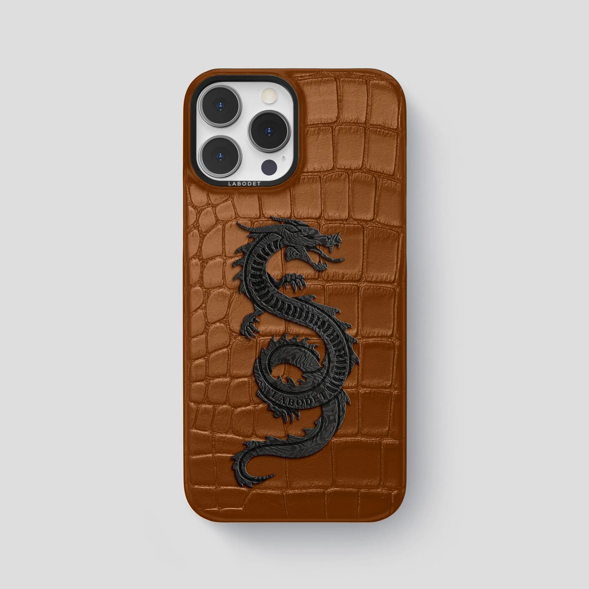 Classic Case With Carbon Dragon For iPhone 14 Pro Max In Alligator Tough Frame Protective Design Layer