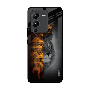 Modern Function King Of Forest Glass Case for Vivo V25 Pro
