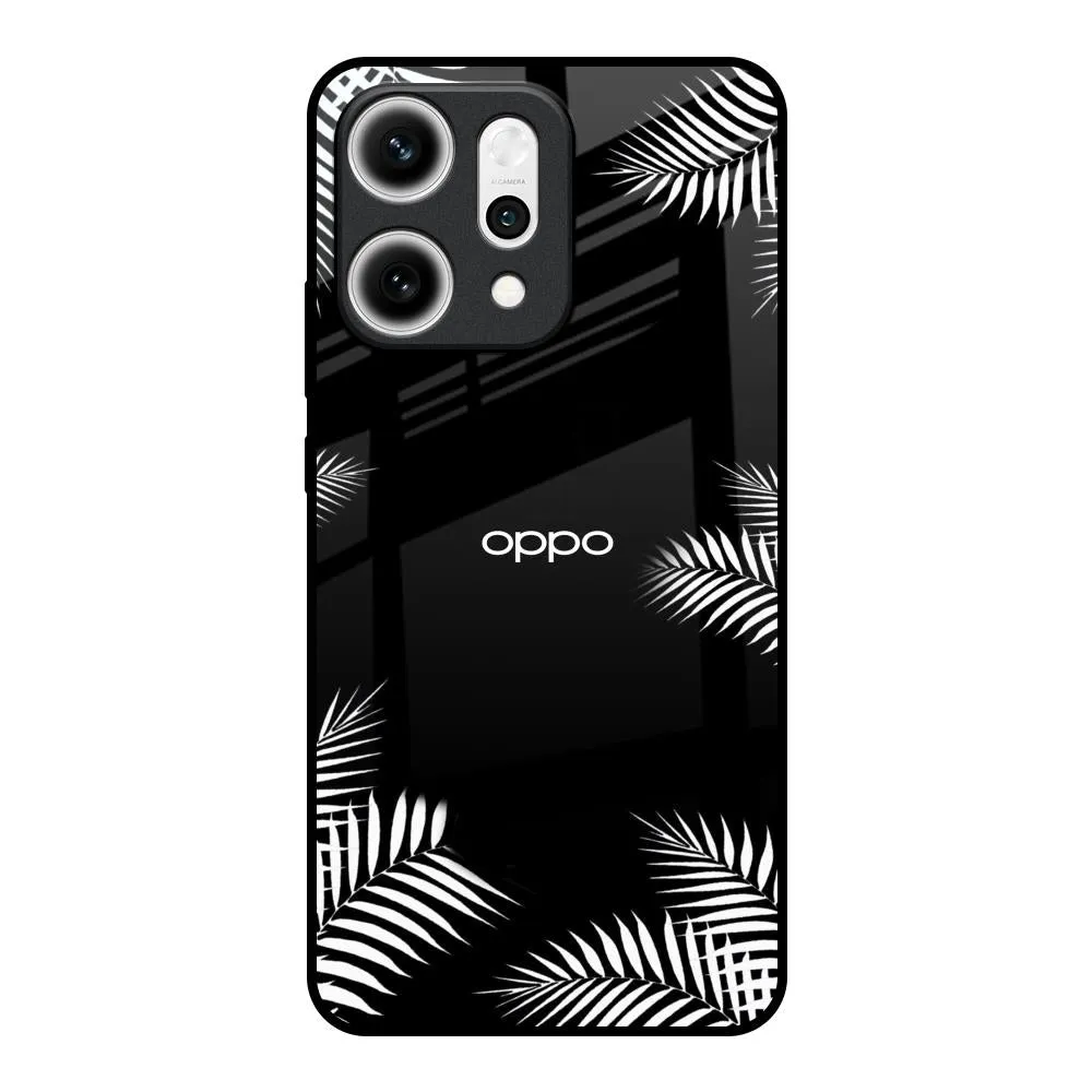 Zealand Fern Design Glass Case For Oppo Reno14 5G Sporty Design