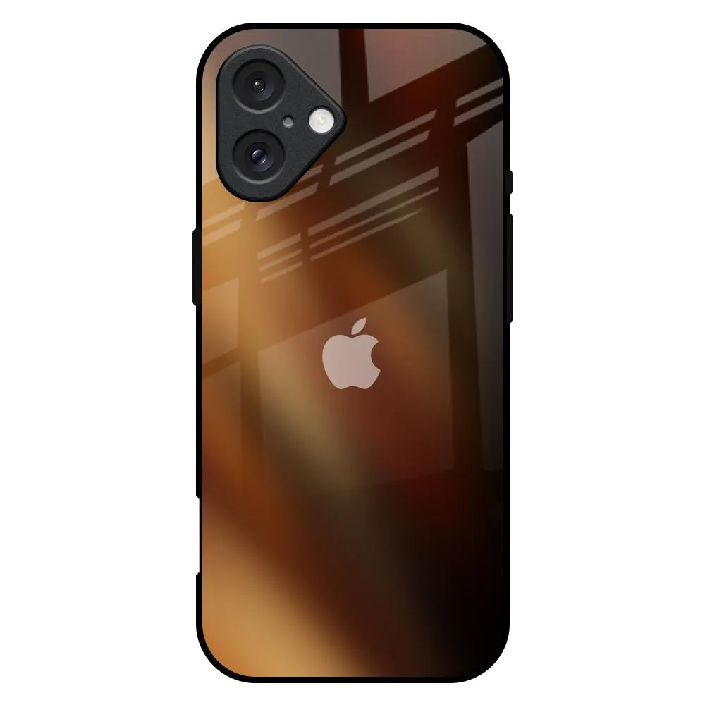 EarthTones Glass Case for iPhone 16 Plus Colorful Pattern Smooth Fit