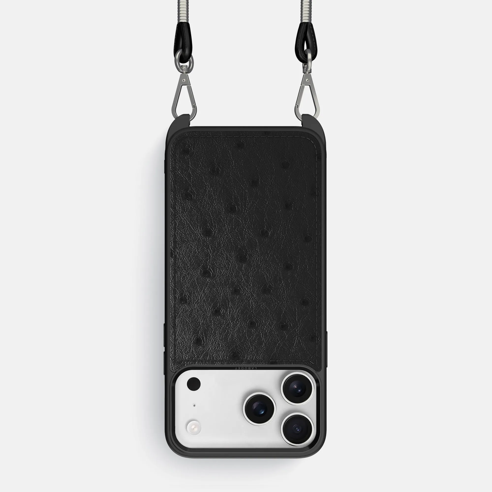 Protective Layer Crossbody Sport Case For iPhone 17 Pro In Ostrich