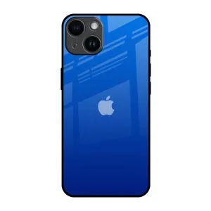 Egyptian Blue Glass Case for iPhone 14 Durable Look