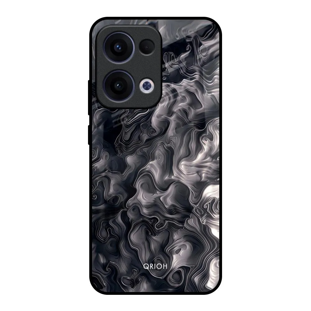 Cryptic Smoke Glass Case for Oppo Reno13 5G custom design