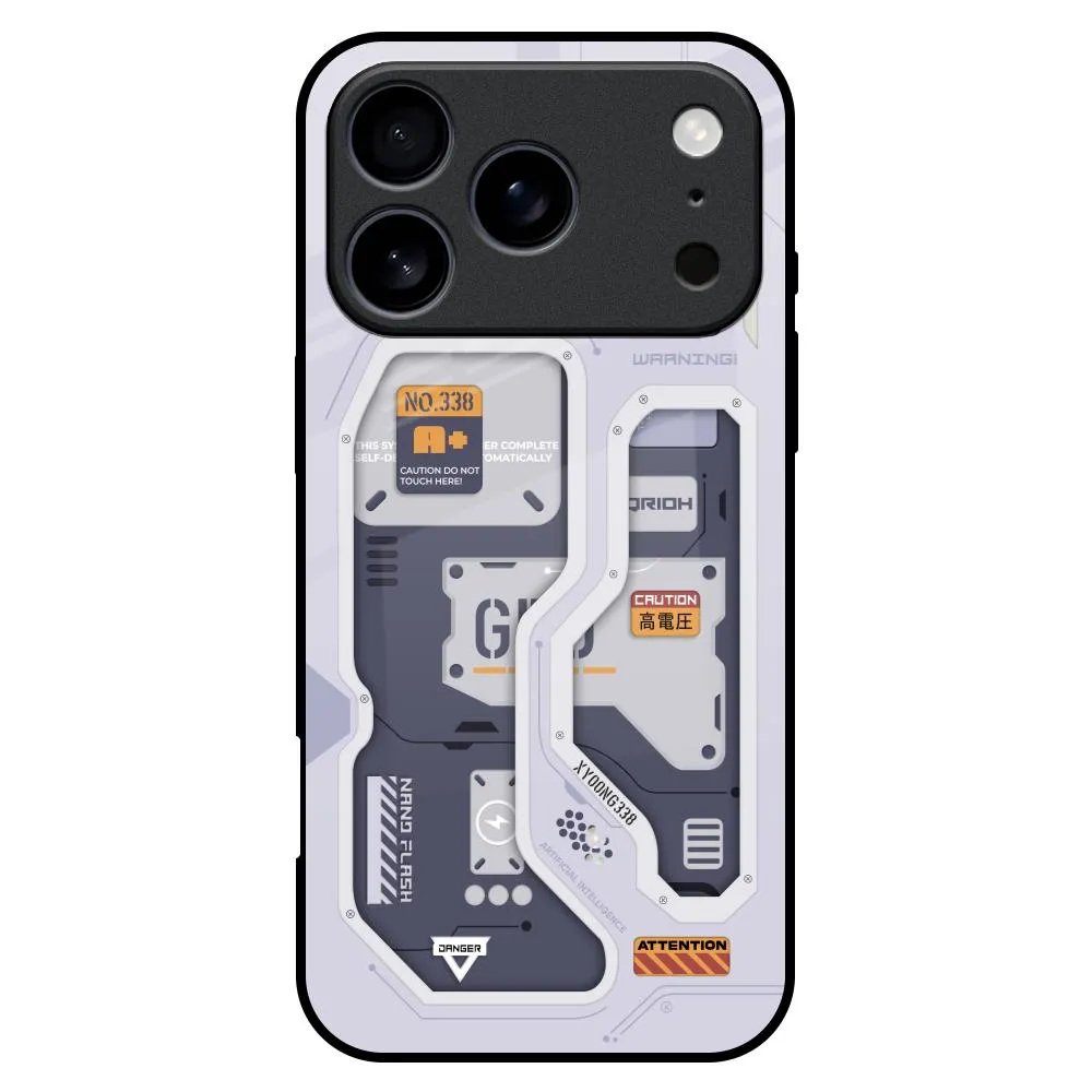 Tech Savvy Glass Case for iPhone 17 Pro Max Soft Surface