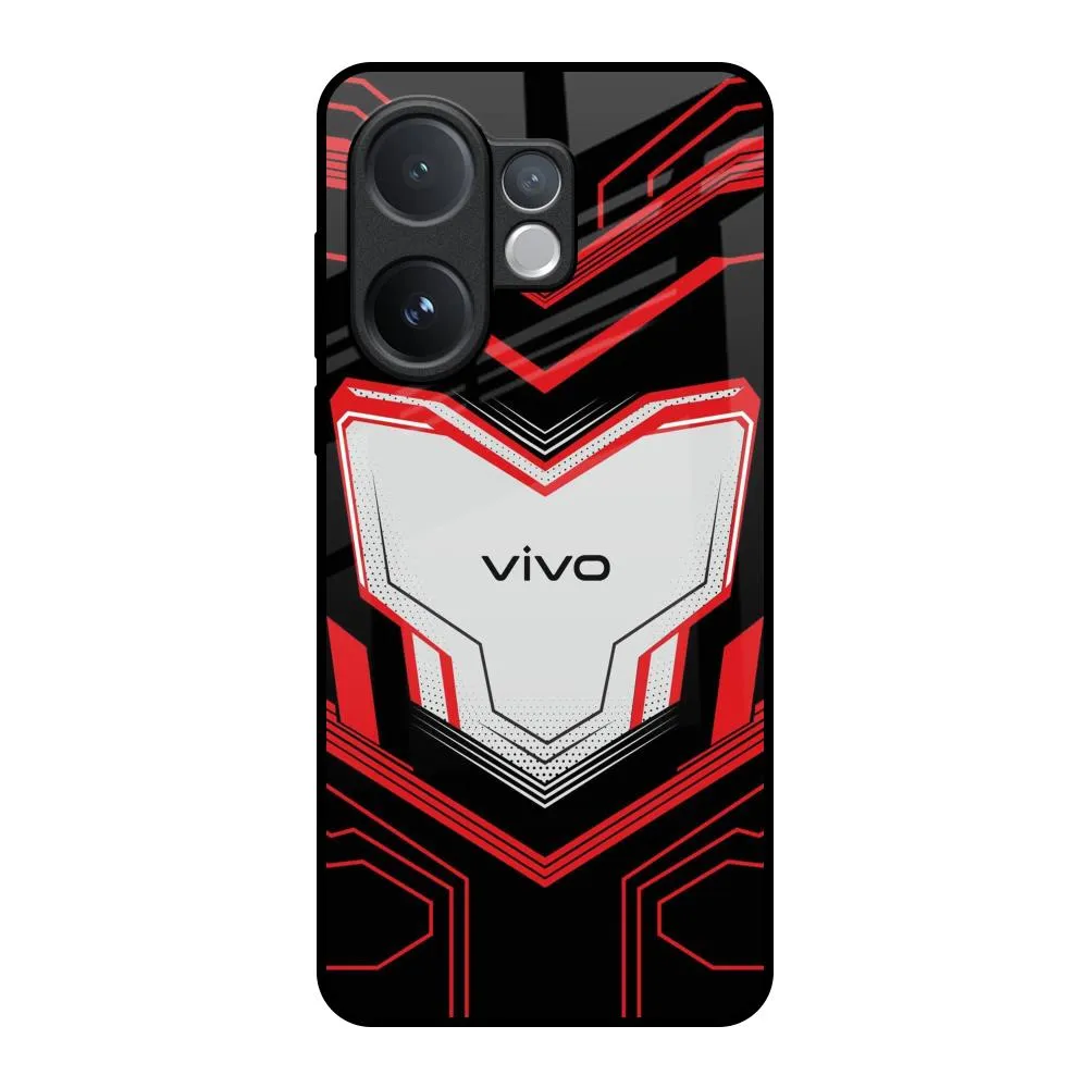 Quantum Suit Glass Case For Vivo V60 5G Light Build