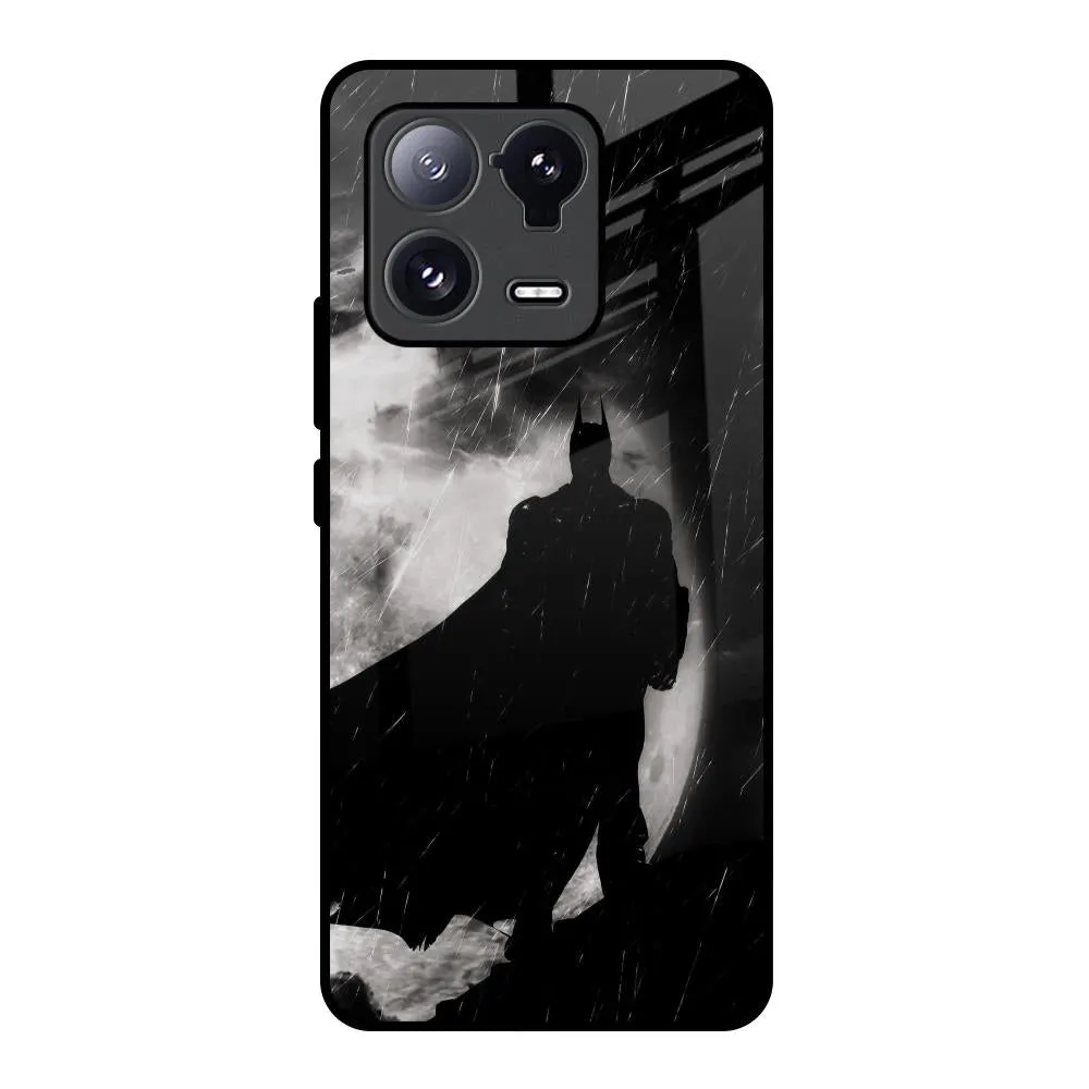 Soft Pattern Layer Dark Warrior Hero Glass Case for Mi 13 Pro