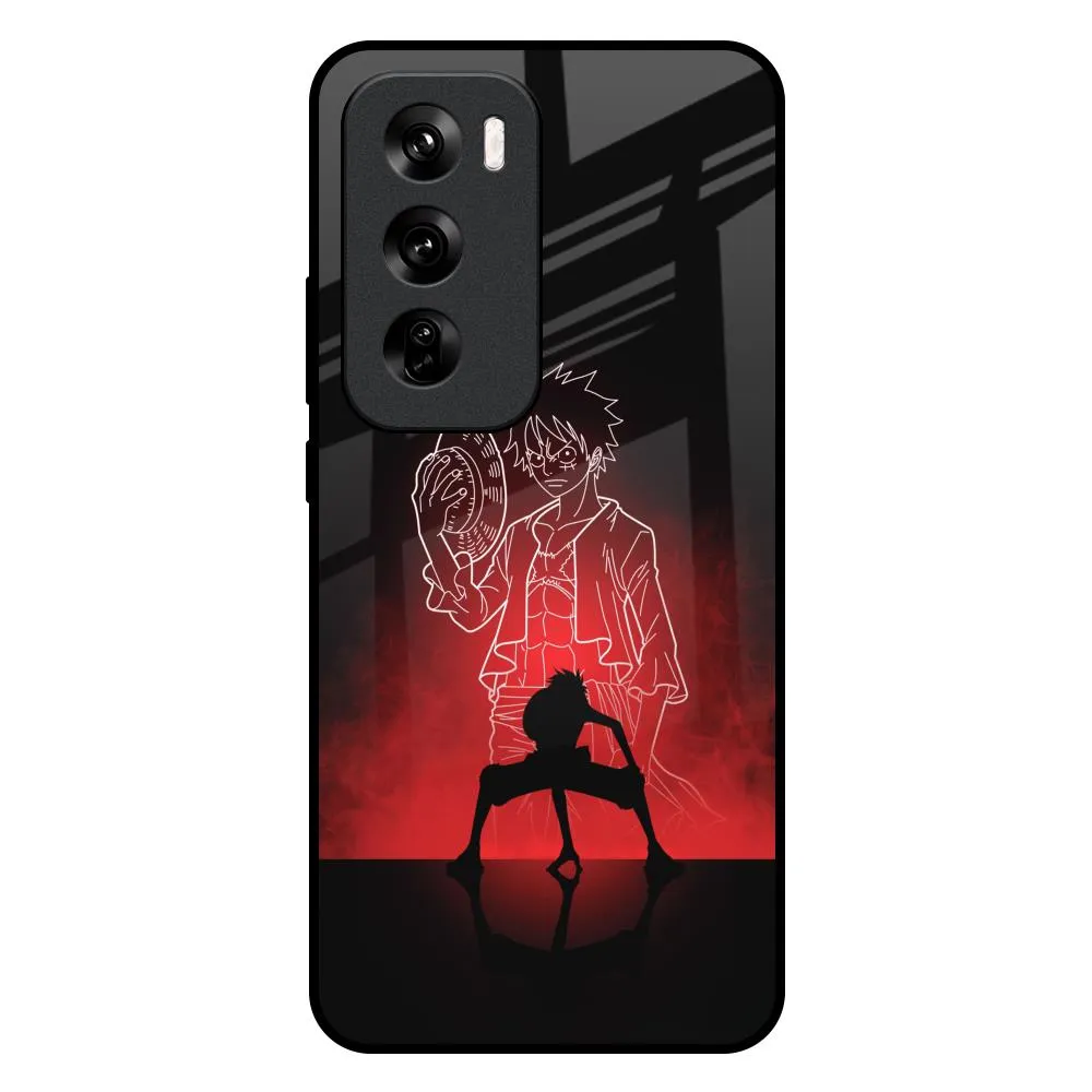Soul Of Anime Glass Case for Oppo Reno 12 Pro 5G Minimal Form