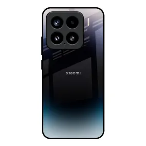 Black Obsidian Glass Case for Mi 15 5G Non Slip Minimal Look