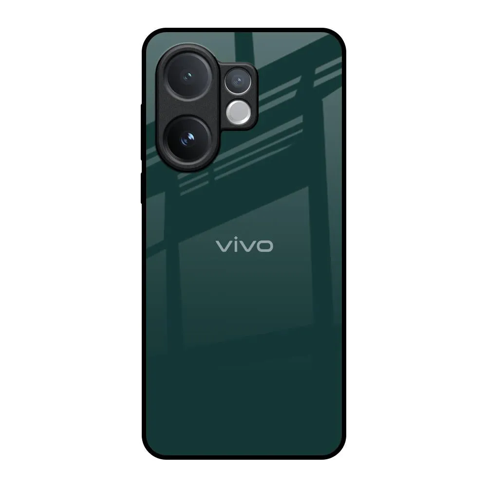 easy installation Protective Corners Olive Glass Case for Vivo V60 5G