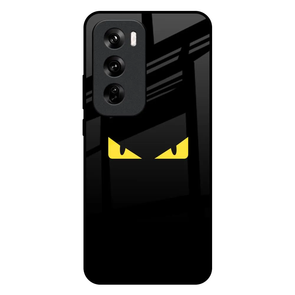 Printed Graphic Eyes On You Glass Case For Oppo Reno 12 5G