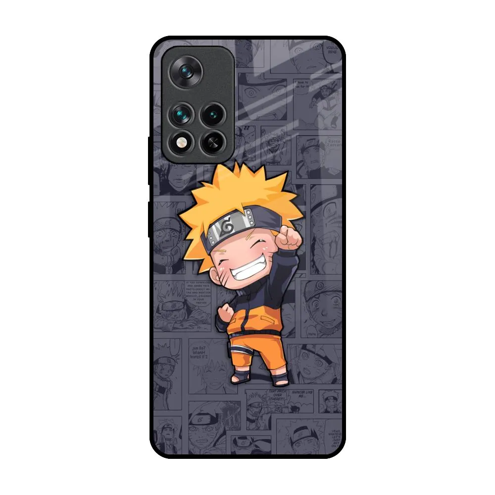 Urban Style Strong protection Orange Chubby Glass Case for Mi 11i