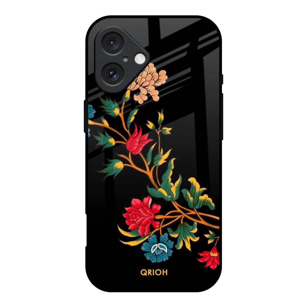 Gloss Layer Finish Dazzling Art Glass Case for iPhone 16