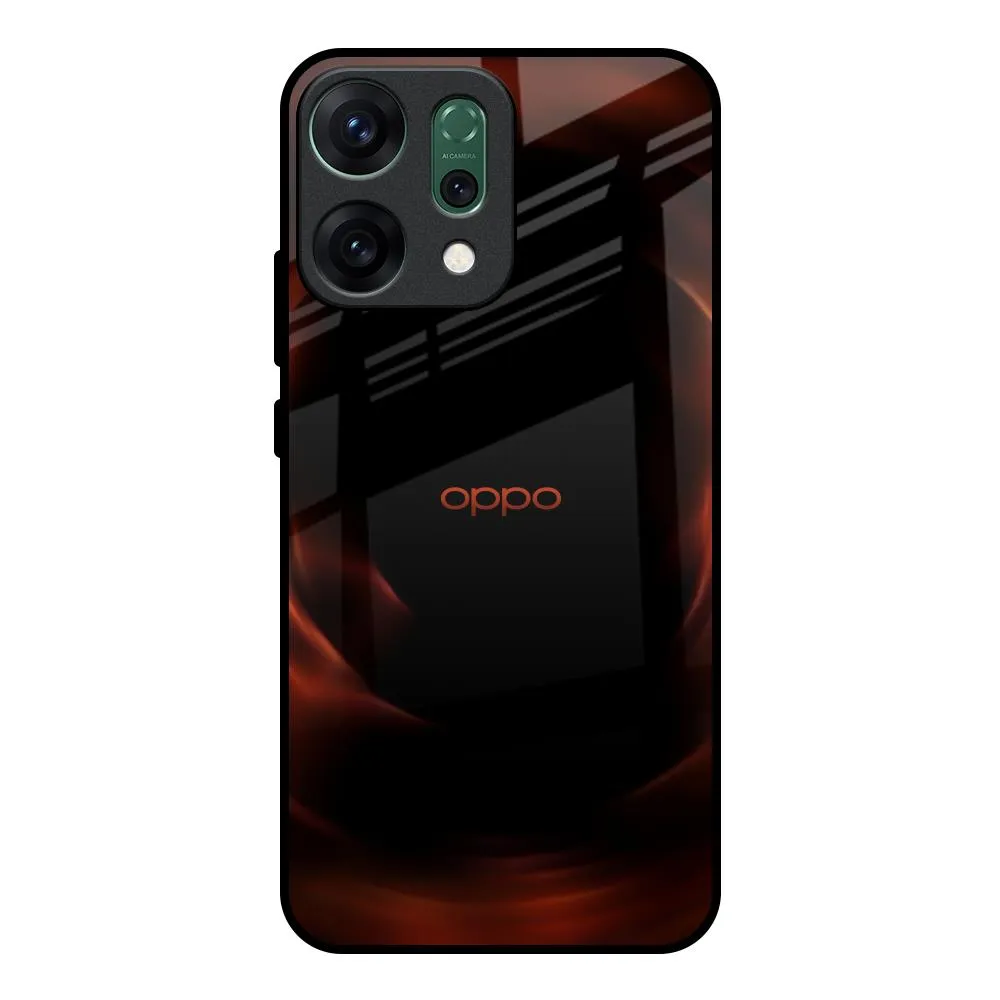 Evil Fire Glass Case for Oppo Reno14 Pro 5G Protective Craft