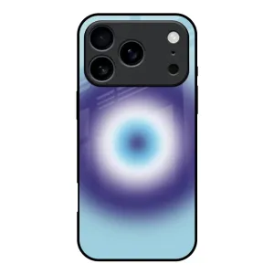 Classic Frame Flexible Fit EvilEye Art Glass Case for iPhone 17 Pro