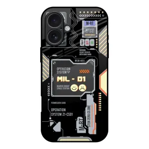 Light Edge Protective Surface Exposed Parts Glass Case for iPhone 17