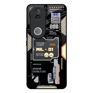 Modern Aesthetic Exposed Parts Glass Case for IQOO Z10R 5G