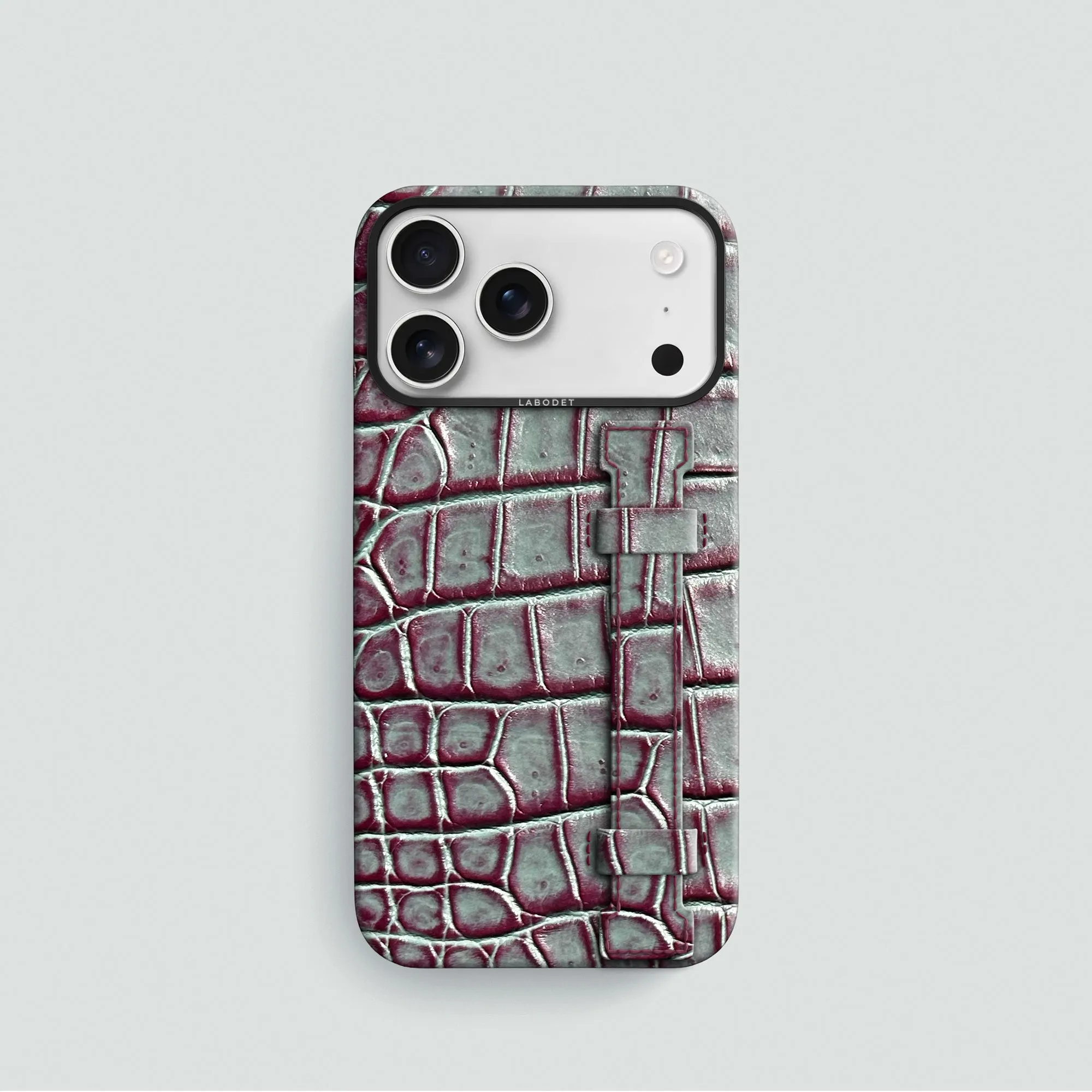 Handle Case 1/1 Cardinal-Shine For iPhone 17 Pro In Alligator Daily Style