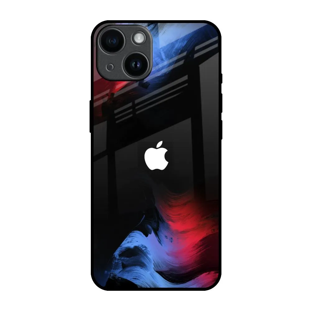 Rugged Design Fine Art Wave Glass Case for iPhone 14