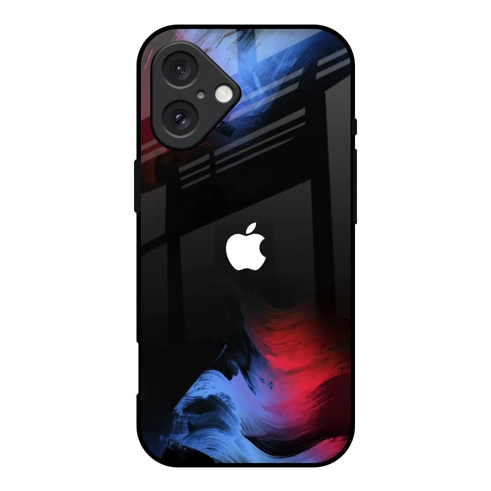 Fine Art Wave Glass Case for iPhone 16 Comfort Fit
