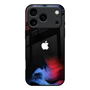 Rugged Outline Stylish Finish Fine Art Wave Glass Case for iPhone 17 Pro