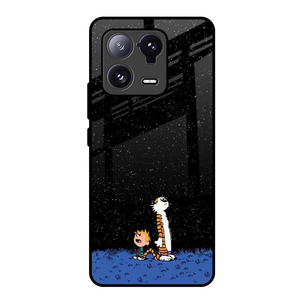 Night Sky Star Glass Case for Mi 13 Pro Sleek Texture