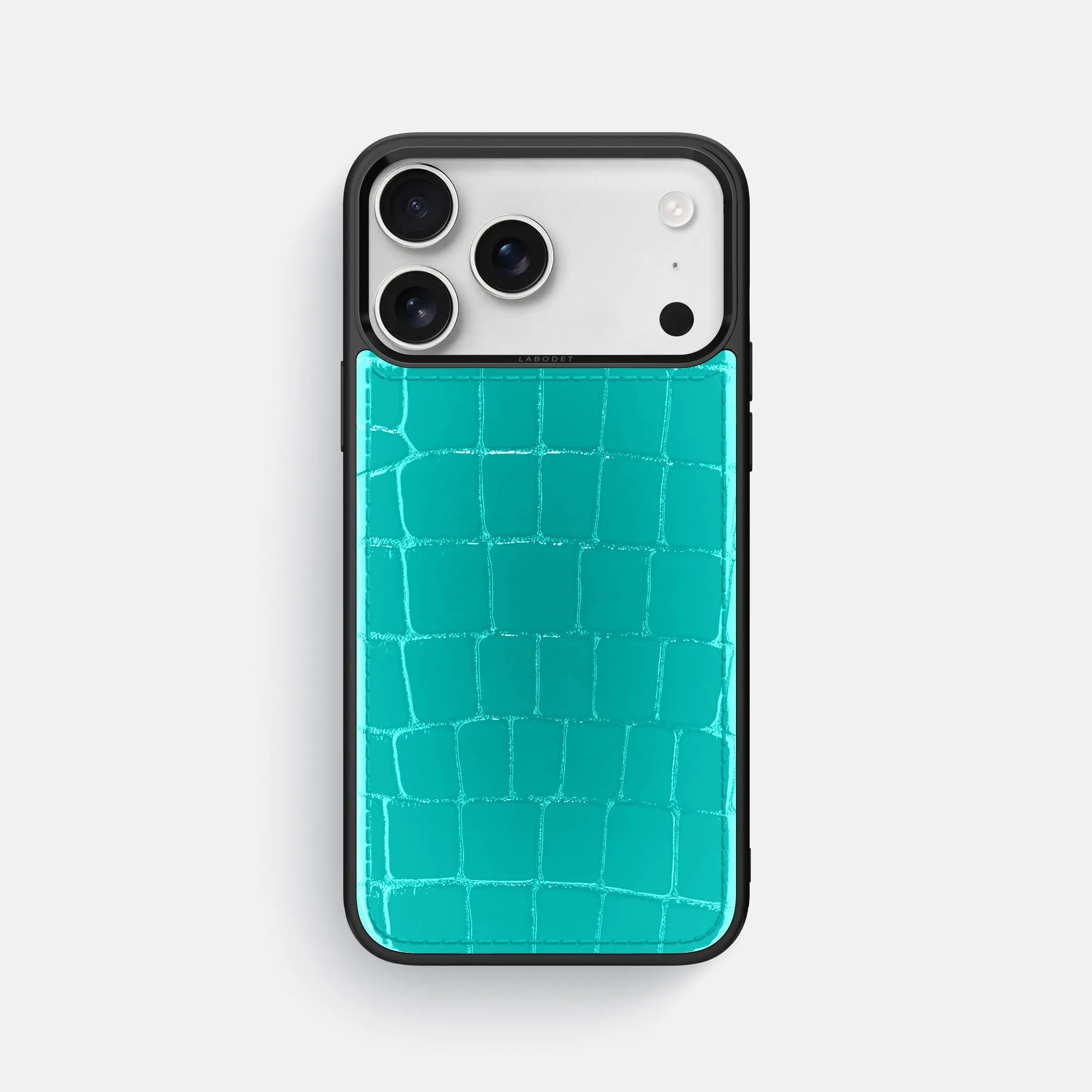 Sport Case For iPhone 17 Pro Max In Shiny Alligator Smooth Surface Modern Edge Layer