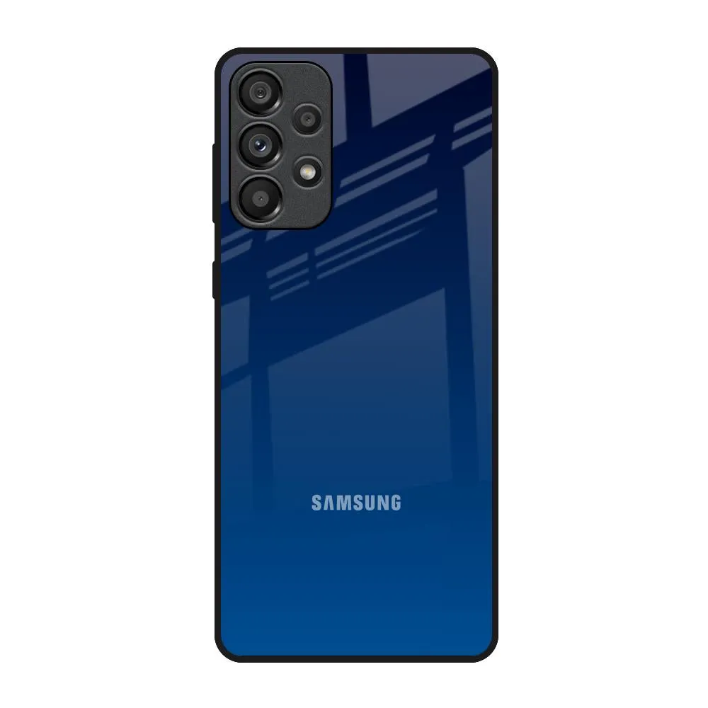 Rugged Design Very Blue Glass Case for Samsung Galaxy A73 5G