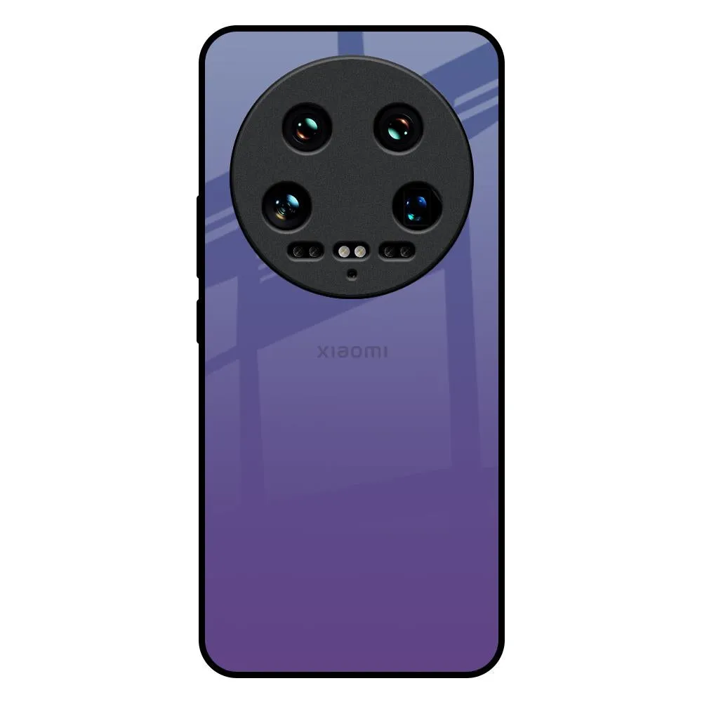 Clear Frame Indigo Pastel Glass Case For Mi 14 Ultra 5G