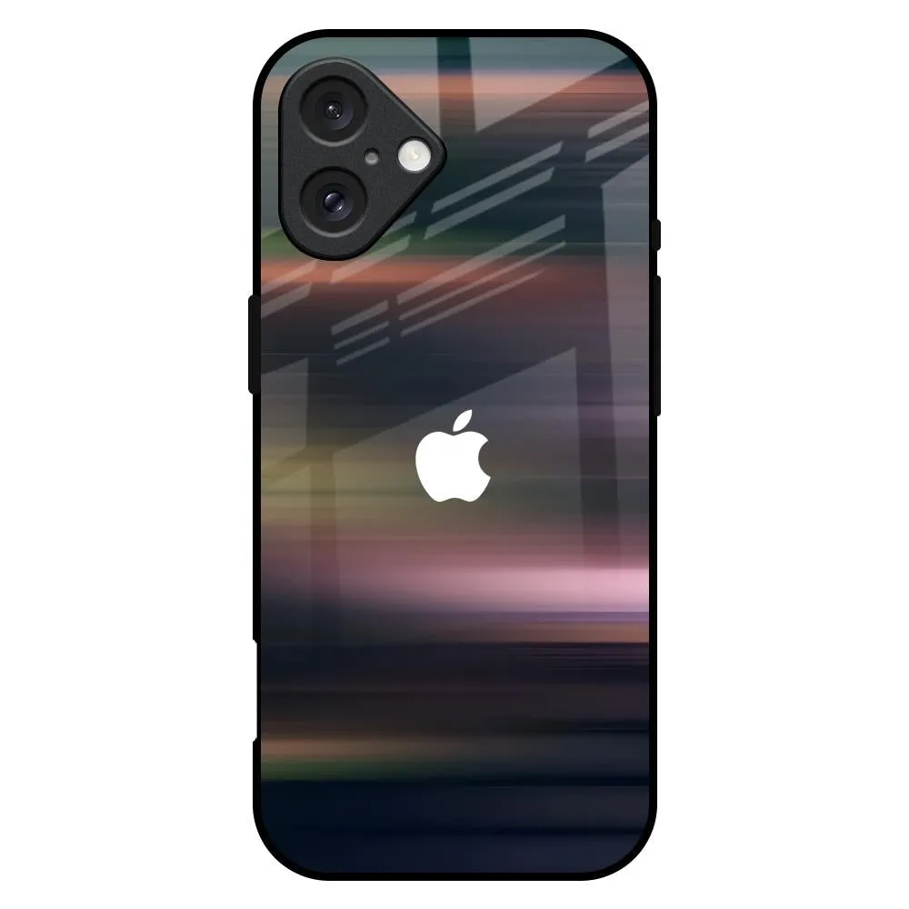 Flow Of Light Glass Case for iPhone 16 Plus Luxury Grip Durable Shape