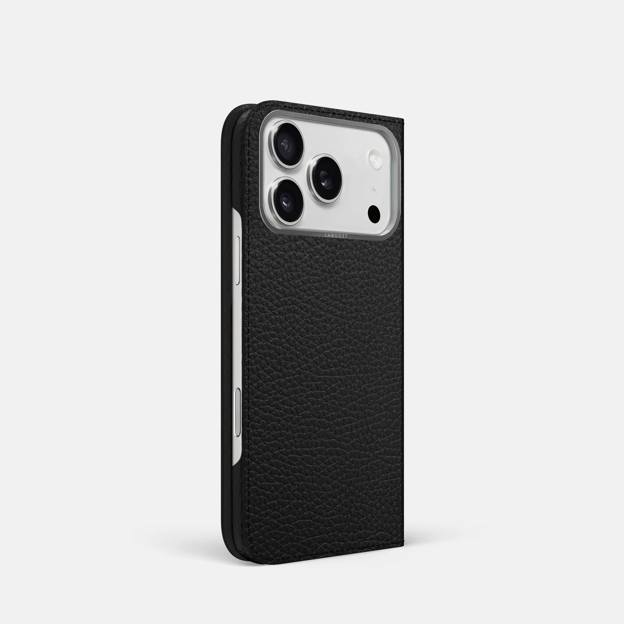 Fashionable Texture Folio Case For iPhone 17 Pro In Calf