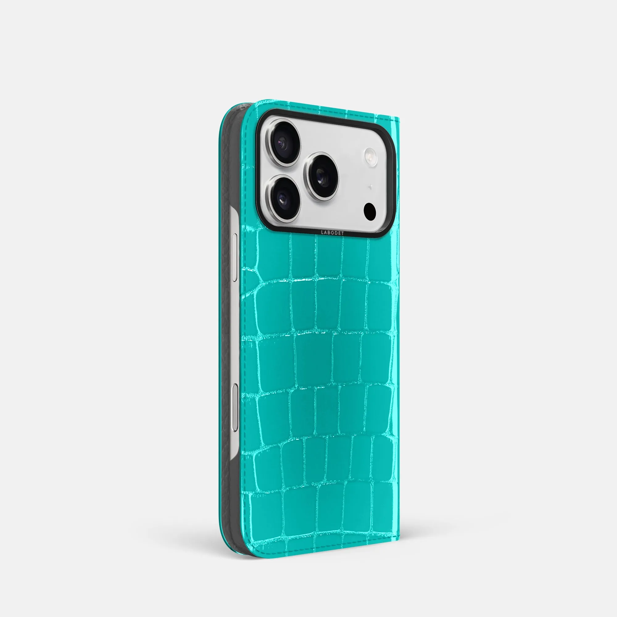 Folio Case For iPhone 17 Pro In Shiny Alligator Durable Form