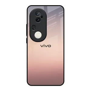 Golden Mauve Glass Case for Vivo T4 Ultra 5G Durable Coating