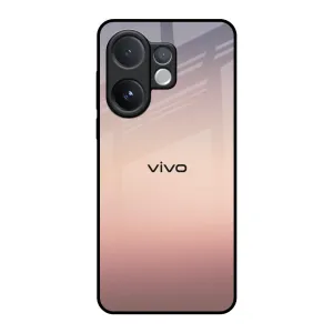 Golden Mauve Glass Case for Vivo V60 5G Slim Profile Easy Grip