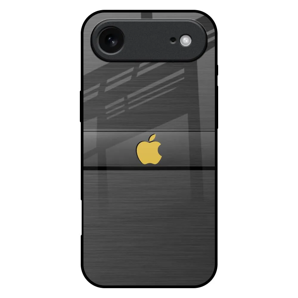 Protective Shell Design Grey Metallic Glass Case For iPhone 17 Air