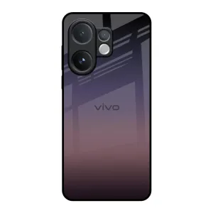 Clear View Grey Ombre Glass Case for Vivo V60 5G