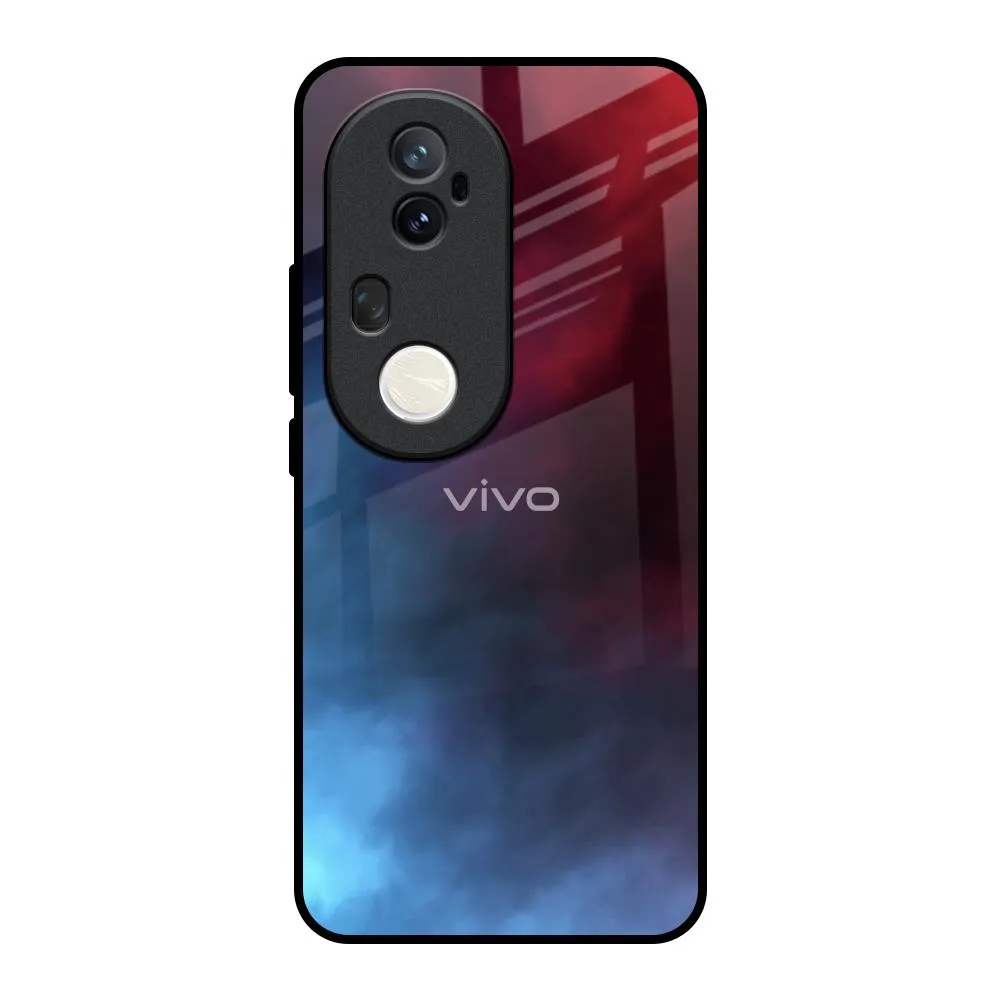 Smokey Watercolor Glass Case for Vivo T4 Ultra 5G Travel Accessory