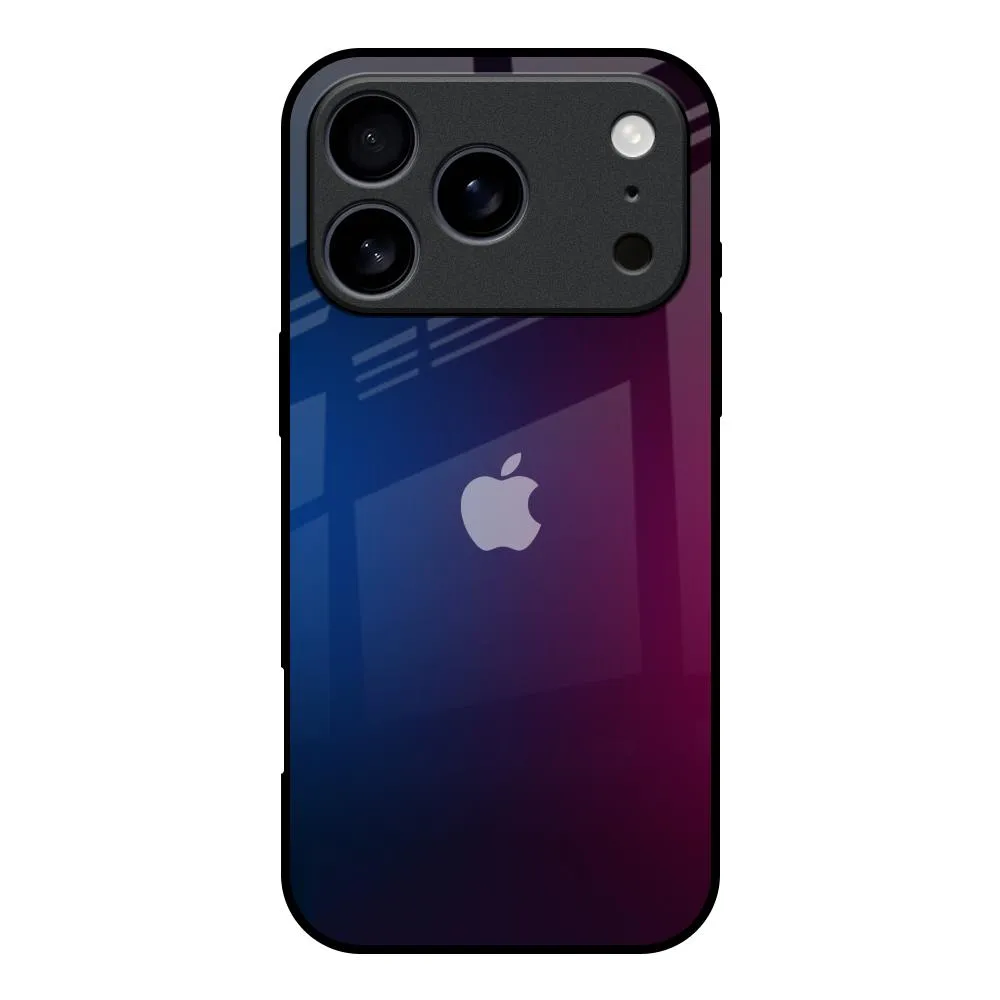 Mix Gradient Shade Glass Case For iPhone 17 Pro Luxury Pattern